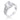 3Ct Elegant Rhodium Plated Criss-Cross Clear CZ Engagement Ring